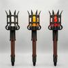 Led Lighting Medieval Torch Wall Lamp Dual Torch Torch Shape Hanging Light  Home Indoor