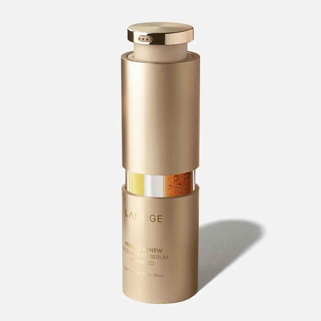 LANEIGE Perfect Renew 3X Сыворотка Signature 20 мл + 10 мл – Набор для укрепления кожи, Сыворотка против морщин, Пептидное восстановление, Корейская