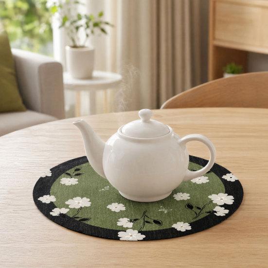 Heat Insulation Mats, Wear-Resistant Stain-Proof Placemat, Anti-Scalding Kitchen Dining Protector for Tabletop Home Kitchen Bar
