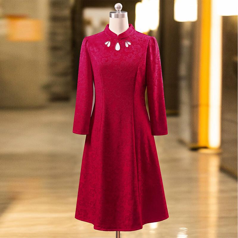 Элегантное платье для матери невесты/жениха для свадебного банкета