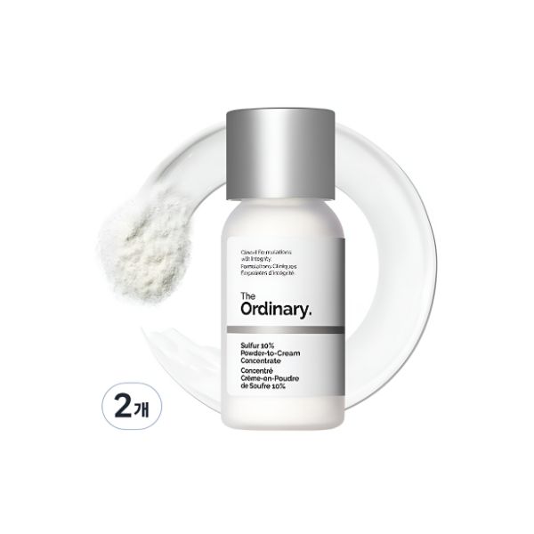 THE ORDINARY Порошок серы в концентрат-крем для точечного лечения акне Контроль кожного сала 5 г x2