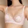 Новое кружевное французское нижнее белье, ультратонкий бюстгальтер с мягким стальным кольцом