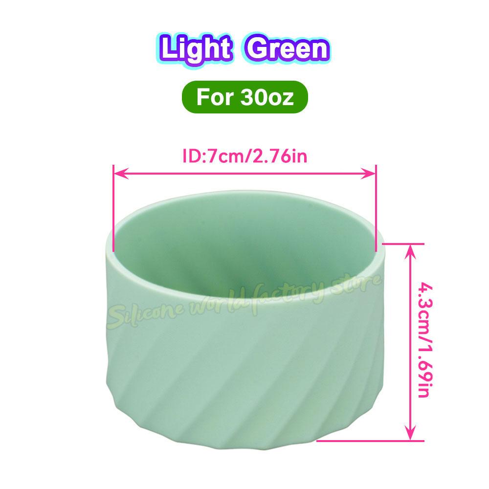 Силиконовый чехол на дно чашки SW 40 унций/30 унций для тамблера Stanley Adventure Quencher, для бутылки для воды IceFlow с откидной соломинкой, рукав 7,5/7 см