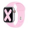 Ремешок для Apple Watch 44мм 45мм 40мм 41мм 42мм 46мм Спортивный силиконовый ремешок для смарт-часов Браслет iWatch Серии 10 9 8 11 SE 3