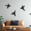 Metal Hummingbird Wall Art Decor Elegant and Concise Decoration Perfect for Hanging In Any Space Ideal for Enhancing Living Room