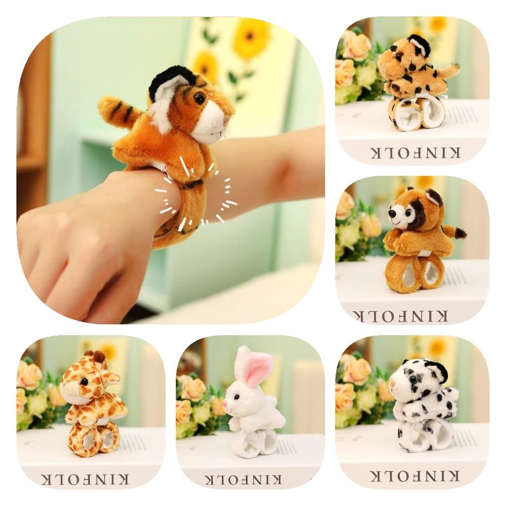 Очаровательные мультяшные плюшевые перчатки-лапы тигра с хвостом для детских выступлений и игр