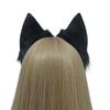 Lolita Maid Hairhoop Cat Ear Hairband Bendable Ear Headband Goth Costume Hairhoop Female Theme Party Subculture Headwear
