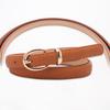 Womens Fashion Pu Leather Belt With Pin Closure For Daily Wear And College Look