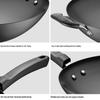 Supor Non-Coated Refined Iron Round Bottom Wok