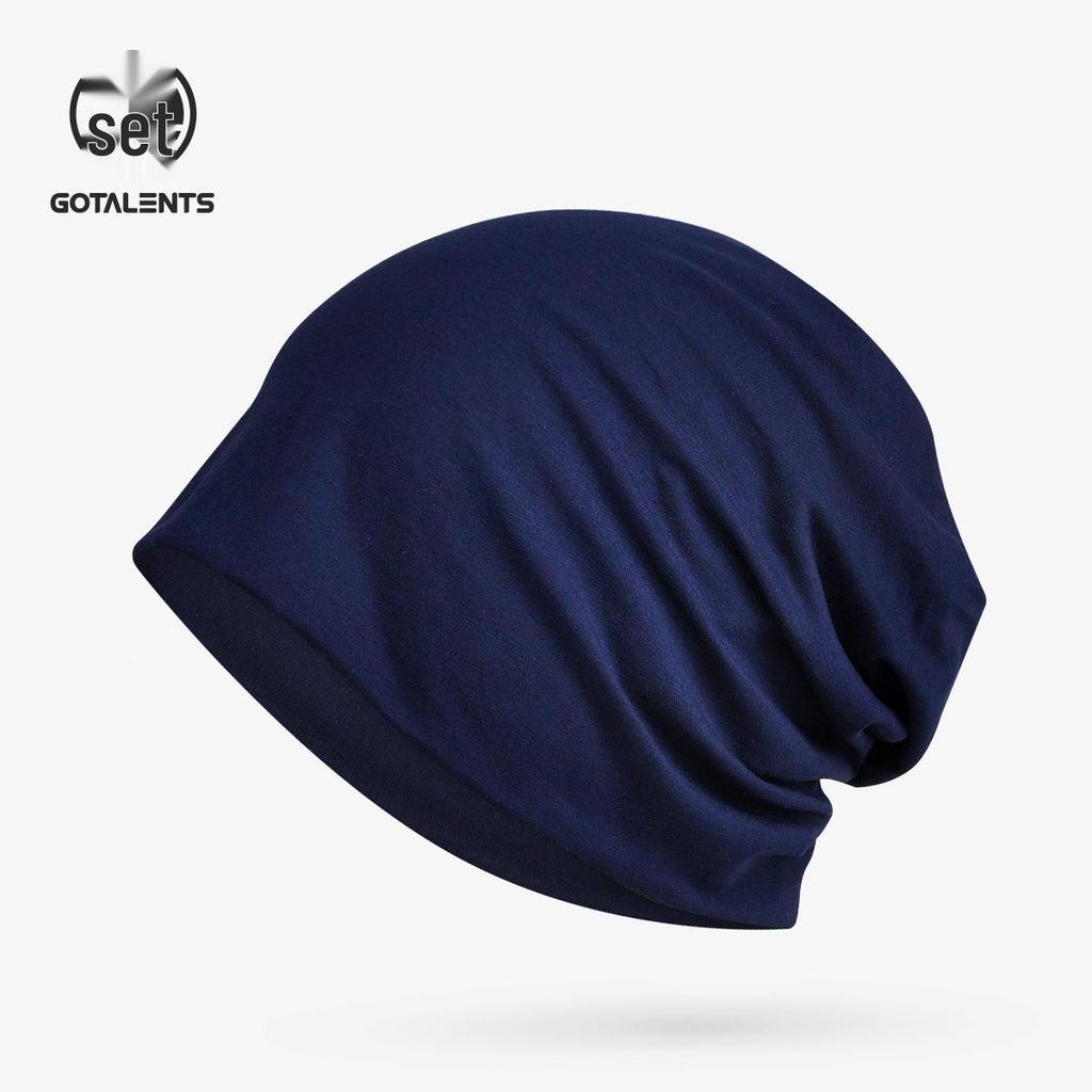 Versatile Cotton Beanie: Thin, Cuffed, Plain Style for Men & Women