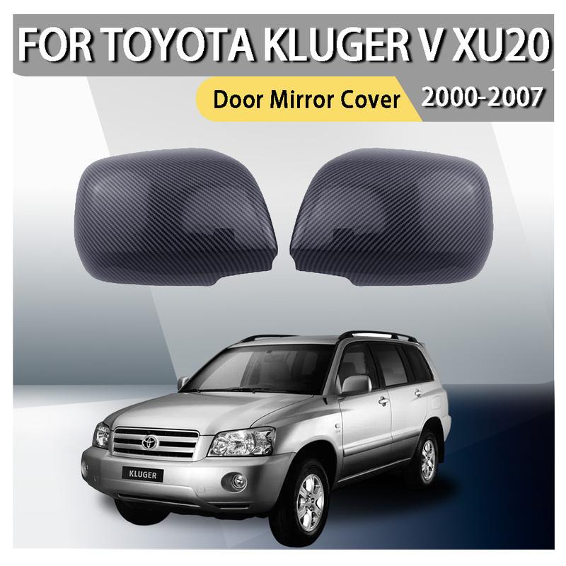 Автоаксессуары Автомобильный тюнинг Накладка на зеркало заднего вида Для Toyota Kluger V XU20 2000 2001 2002 2003 2004 2005 2006 2007 Автодекор