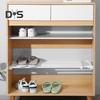Expandable Closet Organizer Shelves High-Strength Simple Installation Adjustable Metal Storage Shelves Divider