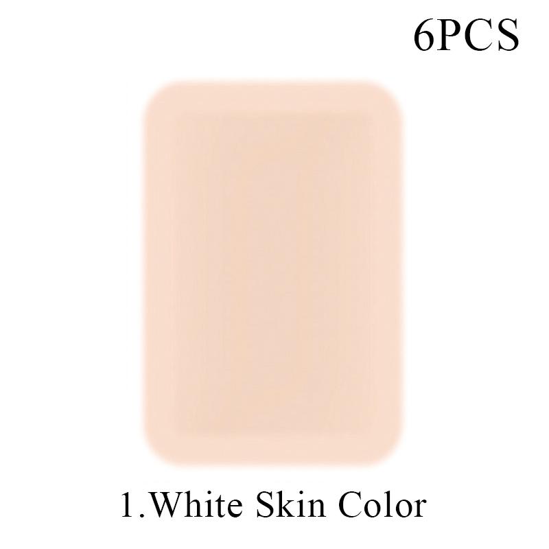 New 6PCS Tattoo Cover Up Skin Color Scar Concealer Sticker Portable Flaw Birthmark Concealing Waterproof Beauty Cosmetic Tools