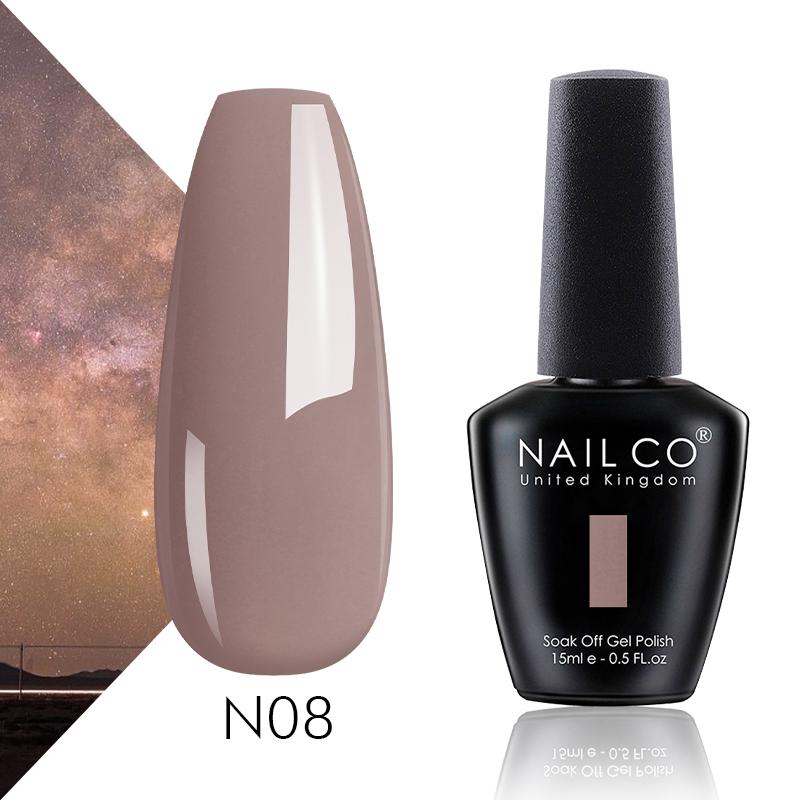 NAILCO 15 мл осень-зима коричневый кофейный гель для ногтей дизайн ногтей хаки телесного цвета серия блестящий маникюрный набор УФ-гель для ногтей