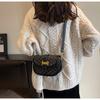 IELGY Ladies Saddle Bag Retro High-End Sense Shoulder Messenger Bag