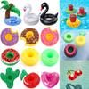 Party Decoration Inflatable Cup Coasters Swimming Pool Float Inflatable Drink Holders Drink Floats