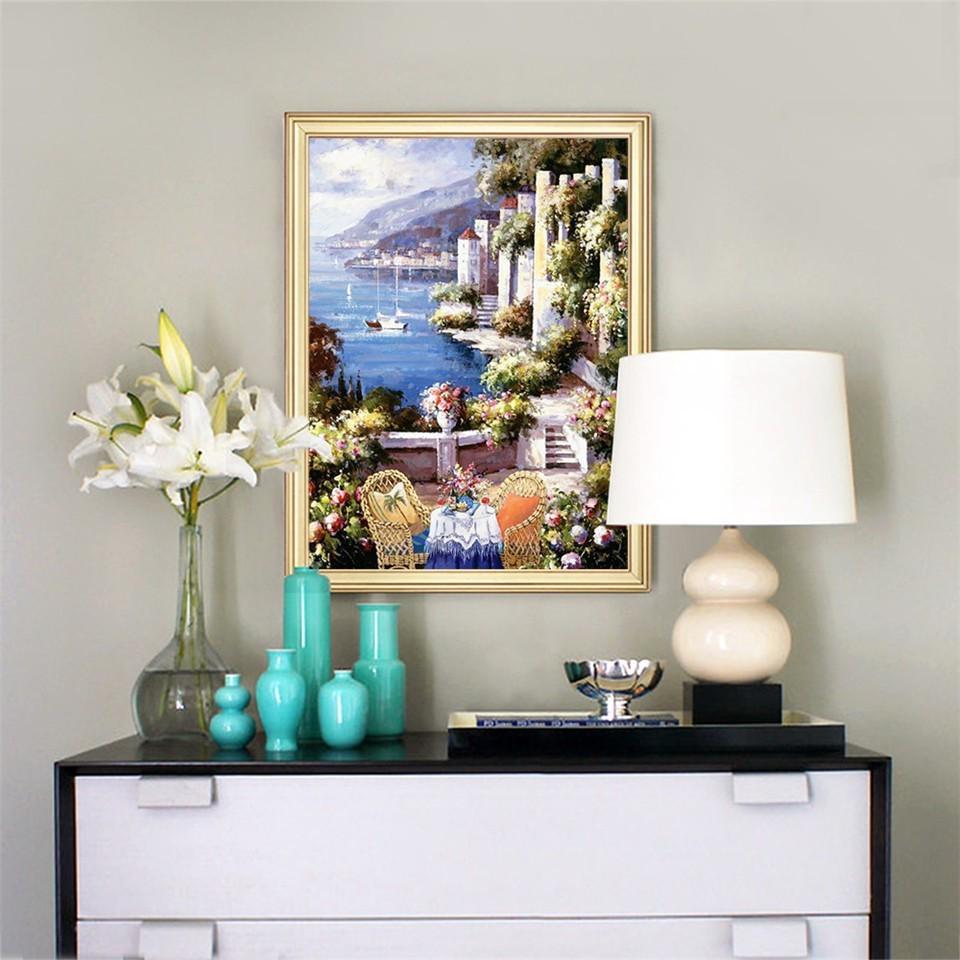 Полная круглая 5D DIY алмазная картина живописная алмазная вышивка полная вышивка крестом