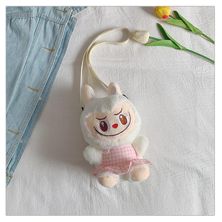 Плюшевый мультяшный рюкзак «Пузырчатый кролик» - Милый подарок кроссбоди для девочек