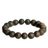 Agarwood Black Qinan High Oil Sinking Bracelet: 108 Bead Buddhist Rosary with Round and Barrel Beads, High-Quality Woody Hand Jewelry.