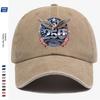 pc American th Anniversary Commemorative Printed Baseball Cap Featuring a Soaring Eagle Stars and Stripes Elements and a
