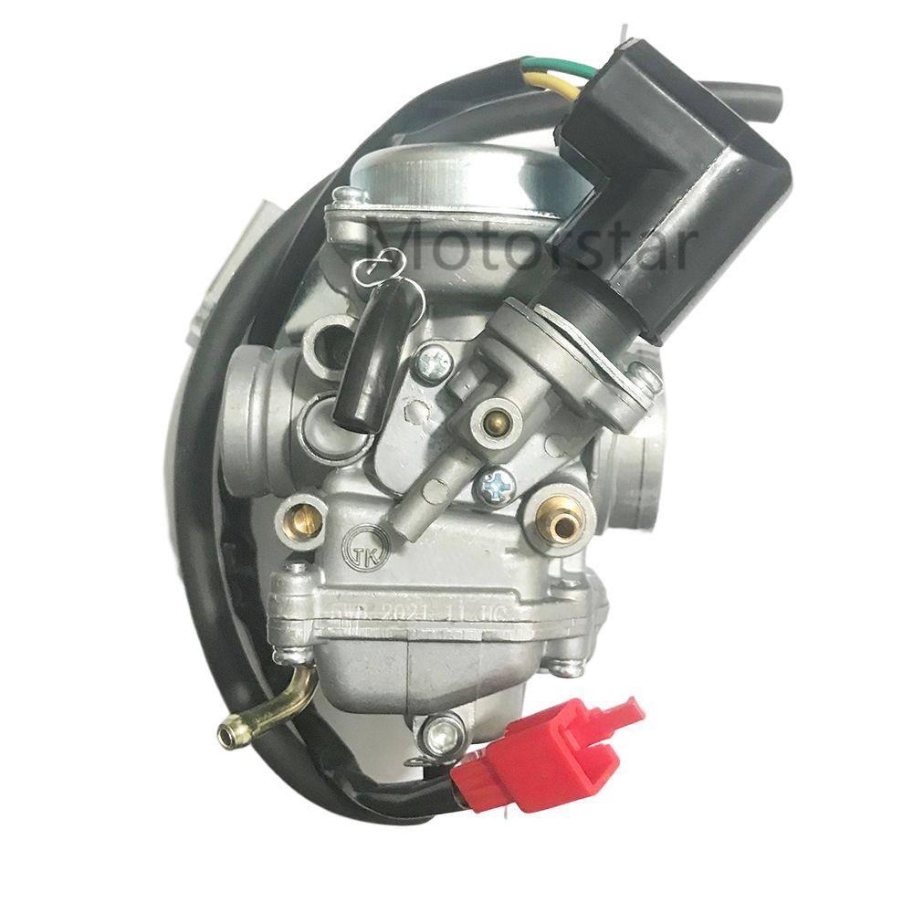 Карбюратор PD22J для китайских 50cc 60cc 80cc 100cc 139QMB 139QMA 149QMG CVK Для 22мм двигателя GY6 Скутера 100CC-125CC Мопеда карбюратор