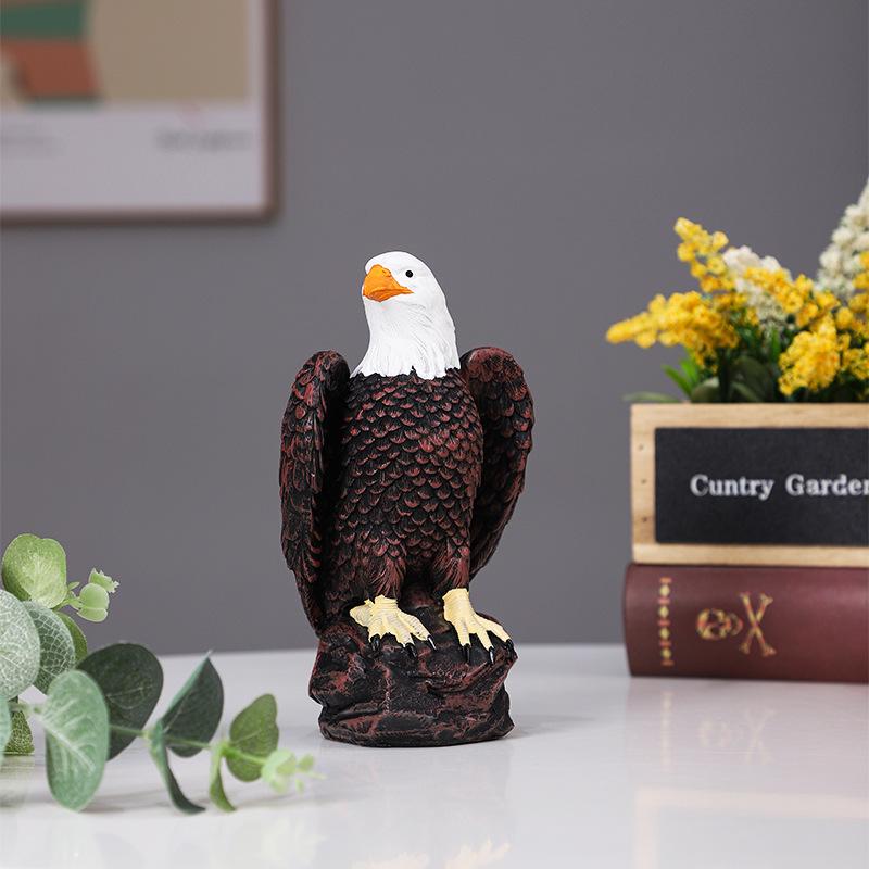 Eagle Resin Garden Ornament Decoration for Independence Day