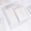 Clipboard Acrylic Transparent Clipboard Paper Holder Writing Board with Clip for Memos Form Document