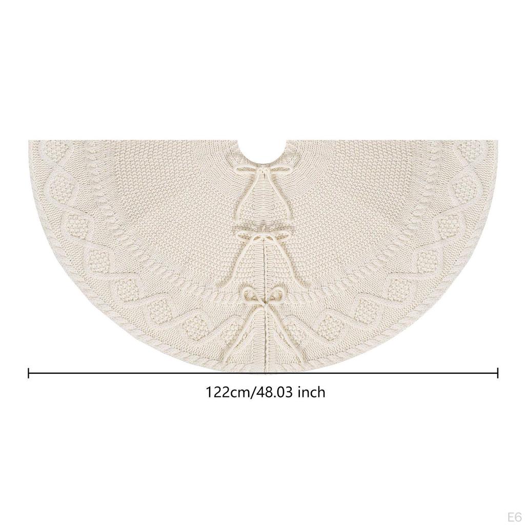 Christmas Tree Skirt for Holiday Gatherings Decorative Cover