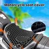 Motorcycle Gel Seat 3D Cushion Cover Shock-absorbing Honeycomb Seat Breathable Comfortable Cover for