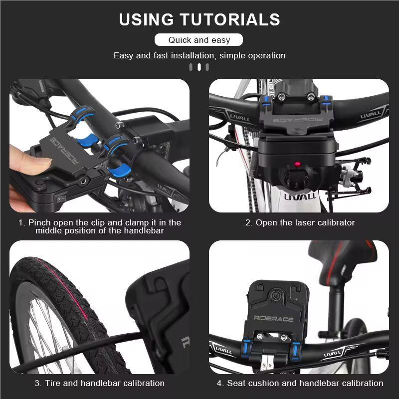 Bicycle Seat Calibrator Bike Handlebar Laser Aligner Saddle Center Adjuster Measurement Tool Cycling Laser Calibrator Tool