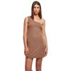 Robe Côtelée À Une Épaule Femme Urban Classics GT - Khaki - 5XL