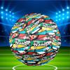 Custom Name Personalized Jujutsu Kaisen Print Size 5 Soccer Ball Training & Match Football, for Team, Kicking, Gift for Football Enthusiasts