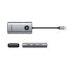 Hub USB-C Orico PW11-5P stacja dokująca 1x USB-A 3.0 + 2x USB-A 2.0 + 1x USB-C PD + 1x HDMI - szara