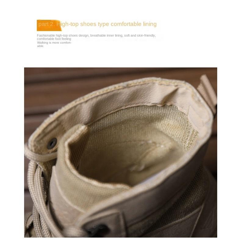 High Top Outdoor Men's Work Shoes Fashion Fashion All Comfortable Casual Single Shoes Autumn and Winter Men's Shoes