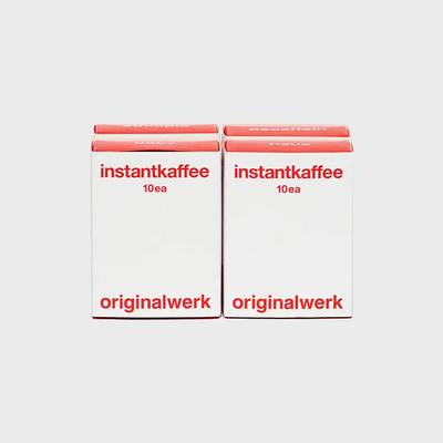 Оригинальный растворимый кофе Berg 10 пакетиков 4 коробки