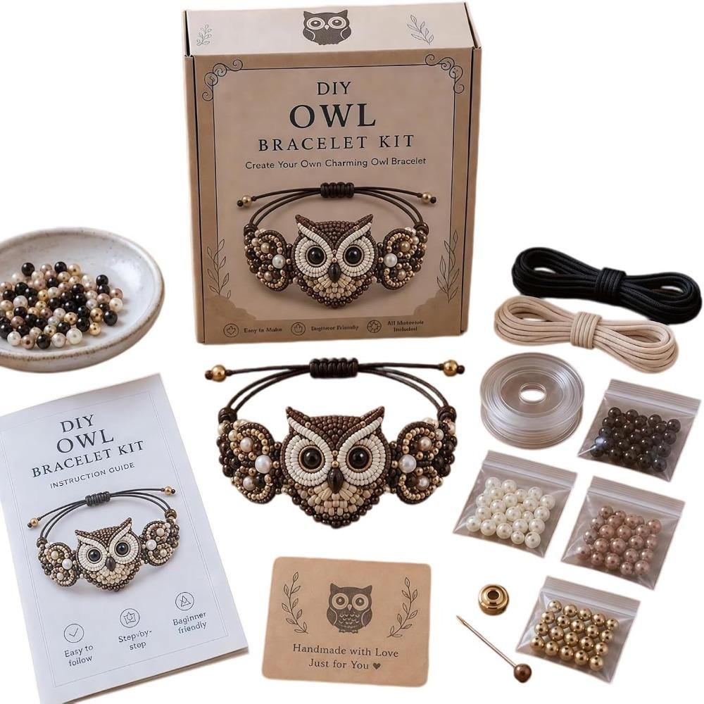 Hummingbird Design Beaded Bracelet Making Kit Full Set Handmade Bracelet Craft Set  Gift Giving