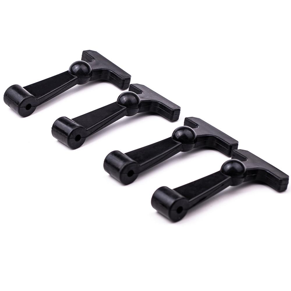 4pcs Black Heavy Duty Cooler Latches Replacement For and RTIC Coolers