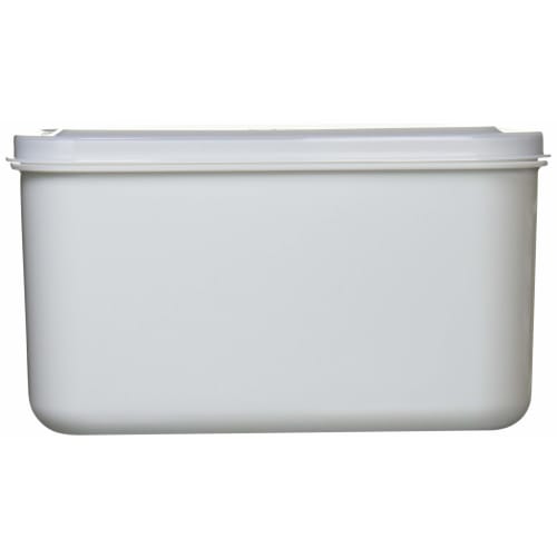 Shinki Gosei Tombo Storage Container for Pickled Rice, 3.5 Liters, with Lid, Odor-Retaining, Beige, Pickled Rice Seal, Morning Market Design, 23cm Wid