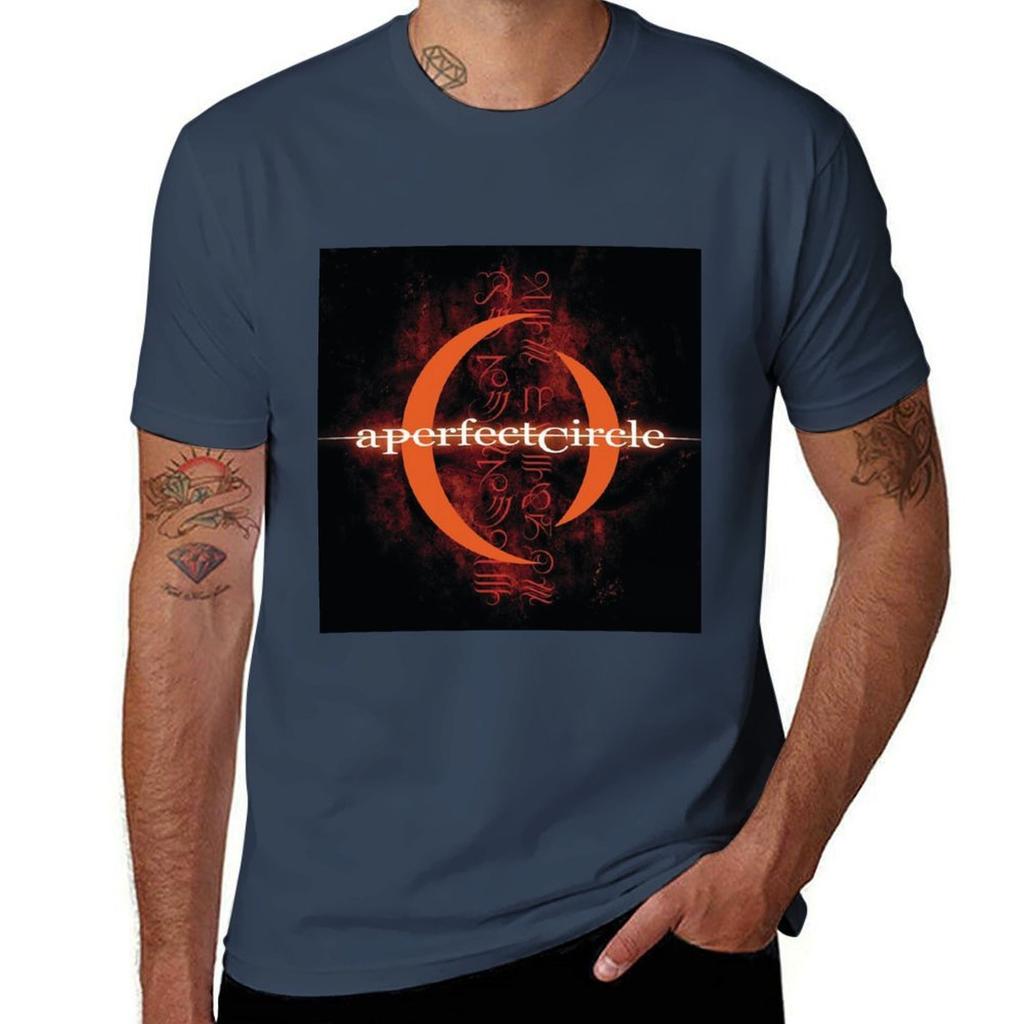 Mer De Noms A Perfect Circle Album Tshirt Plus Size Basic Short Sleeve Top