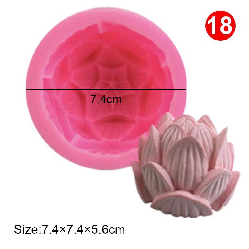 3D силиконовые формы, формы для роз, ароматерапия, гипсовые изделия, глиняная форма для свечей, пион, гипс, инструмент для выпечки своими руками