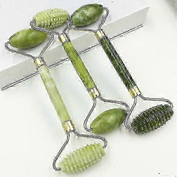 Jade Stone Massage Roller: Anti-Aging Facial Relaxation and Slimming Tool