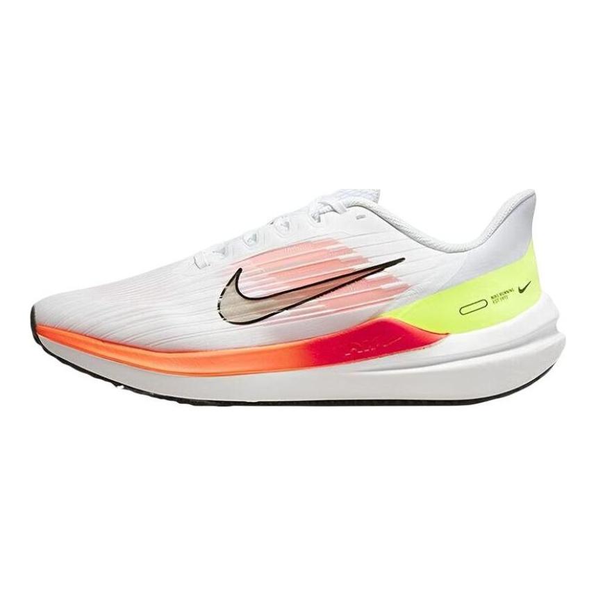 Nike Кроссовки Air Zoom Winflo 9 'Белый Ярко-малиновый' DD6203-100