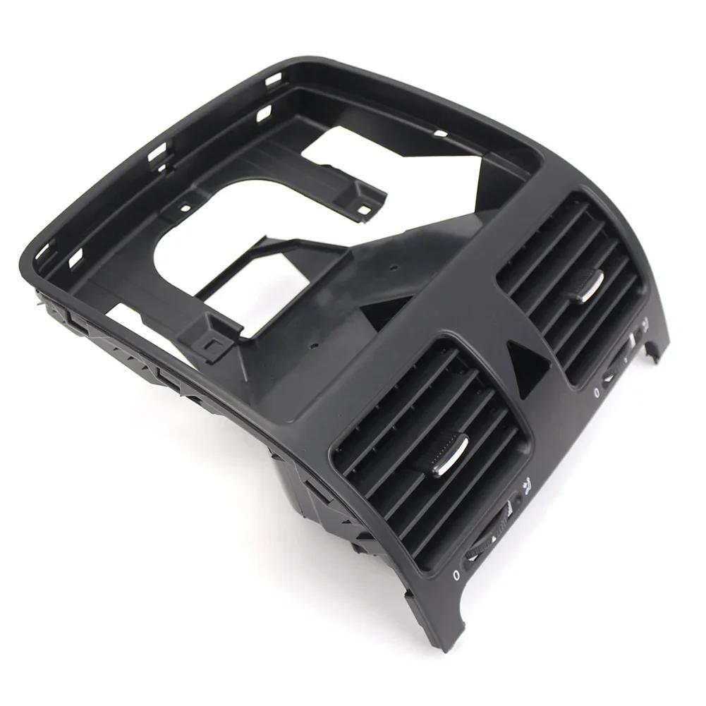 Нет Панель Центральная панель воздуховыпускного отверстия салона автомобиля Черная передняя панель приборов Высококачественная центральная панель воздуховыпускного отверстия