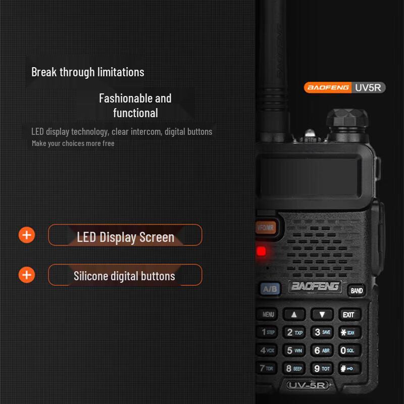Радиостанция Baofeng UV-5R (Китайская версия)