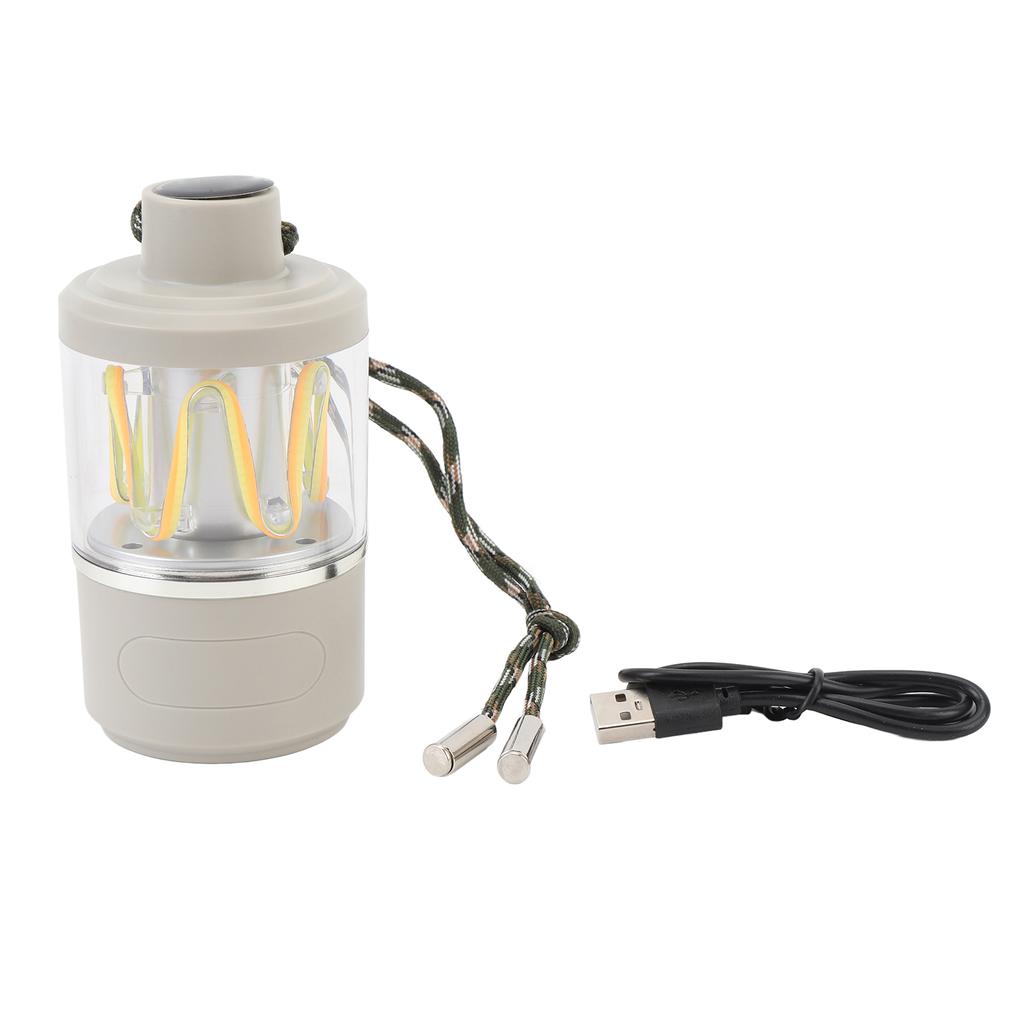 LED Camping Lamp IPX4 Water Proof Portable Flashlight Rechargeable Emergency Light for Indoor Outdoo