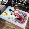 1pc. Cute Minnie Mouse Outdoor Rug for Home Decor, Office Carpet Gift Idea with Flowers and Butterflies Designz041102