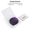 NEEWER True Colors Variable ND Filter ND2-ND32 & CPL, 2 in 1 Adjustable Neutral Density and Circular Polarizing Filter