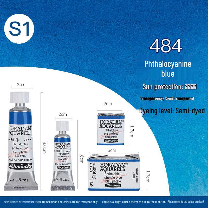 Schmincke Professional Watercolor Paint, Purple Red, 15ml, Artist Grade, Series 1 Tube