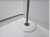 Handmade Table Lamp Raw Brass and White Table for Home Décor Desk Lamp
