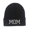 Parent Matching Knit Beanie Hat Stretchable Letter Embroidery Beanie  Couple Gift